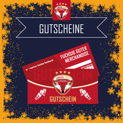 Gutscheine für Lausitzer Füchse Fanartikel