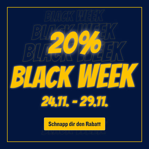 Black Week Rabatt vom 24.11.-29.11.2025