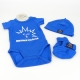 Dresdner Eislöwen SDS - Baby Gift Set - blue - Logo - 50/56