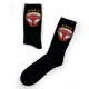 Lausitzer Füchse - Tennissocken - schwarz - Logo - 31-34