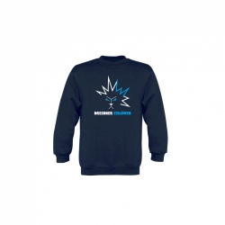 Dresdner Eislöwen - Sweatshirt KIDS - navy - LOGO - 3-4y