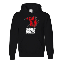 Halle Saale Bulls - Hoody - Logo - black - Gr: L