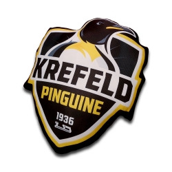 Krefeld Pinguine - Logokissen