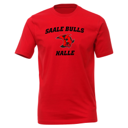 Saale Bulls - T-Shirt - Red - Gr. 2XL