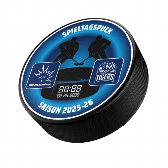 Dresdner Eislöwen - Puck - Spieltag - 2025-26 vs Straubing