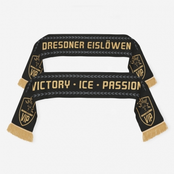 Dresdner Eislöwen - Fan Schal - VIP - schwarz