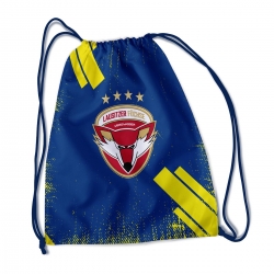 Lausitzer Füchse - Gym Bag - Logo - blau/gelb