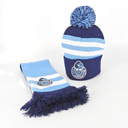 KSW Icefighters - Kids-Set - Block Mütze + Schal