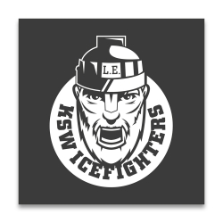 KSW Icefighters - Autoaufkleber - Logo - 30cm