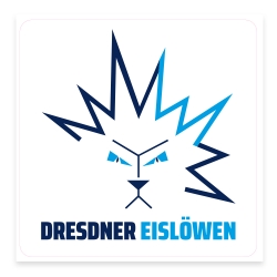 Dresdner Eislöwen - Logo-Aufkleber - Outdoor - 28cm