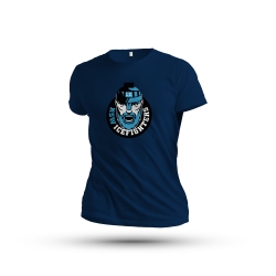 KSW Icefighters -  Basic T-Shirt - Logo - navy - XL