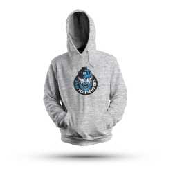 KSW Icefighters - Hoodie - Logo - grey - Gr: L