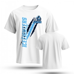 KSW Icefighters - T-Shirt weiß - 15 Jahre - Gr: 4XL