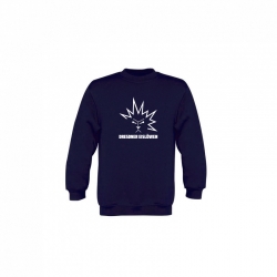 Dresdner Eislöwen - Kids Sweatshirt - Logo weiß - Gr: 12-14y