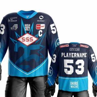 Dresdner Eislöwen - WarmUp-Trikot INDIVIDUELL - Saison 2025-26