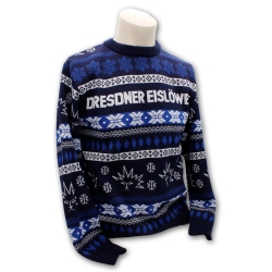 Dresdner Eislöwen - Ugly Sweater - Logo - Gr: M