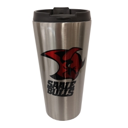 Saale Bulls - Thermobecher - Logo - Edelstahl