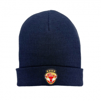 Lausitzer Füchse - Bronx Beanie - Krempe - Rubber-Patch